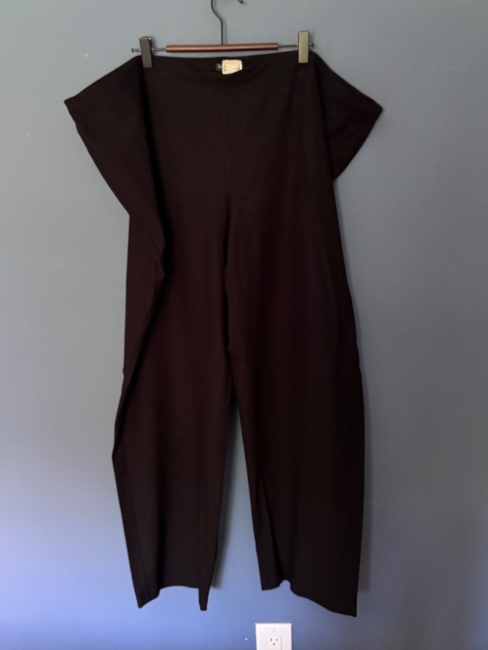 Eileen Fisher Black Stretch Crepe Leg Pants 3X EUC - Picture 3 of 7